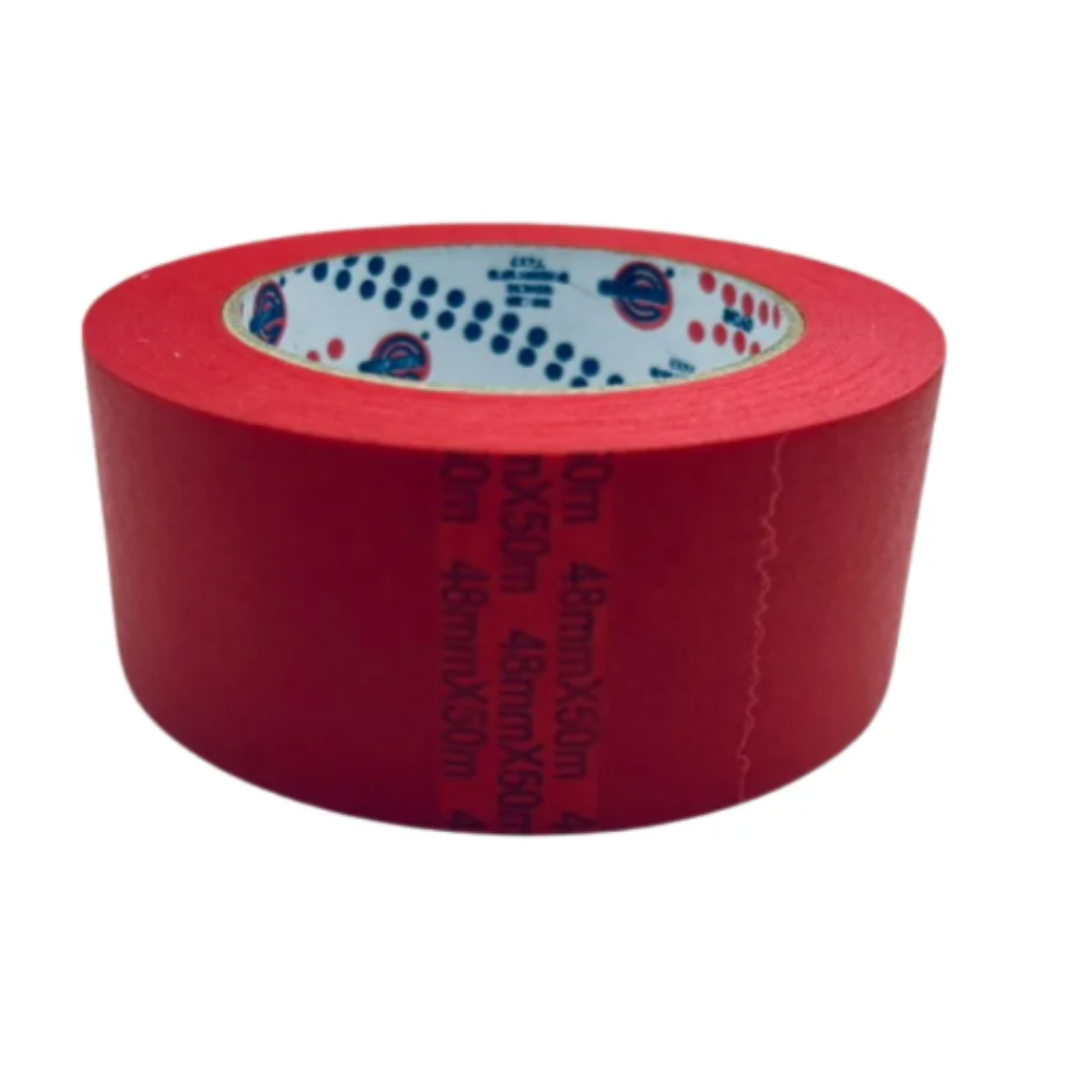 FITA CREPE  EUROCEL VERMELHA AUTOMOTIVA