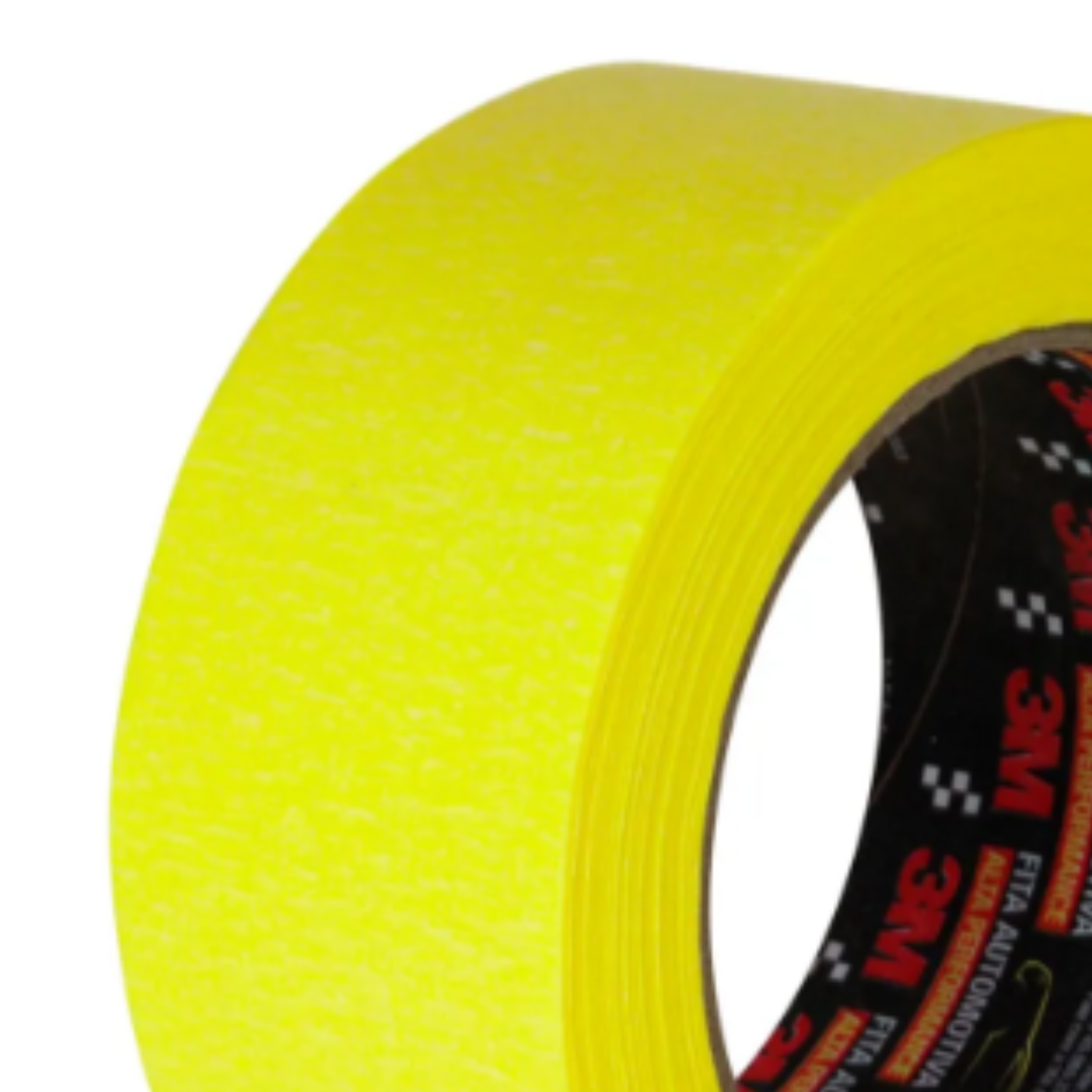FITA CREPE 3M AMARELA AUTOMOTIVA - Imagem 4