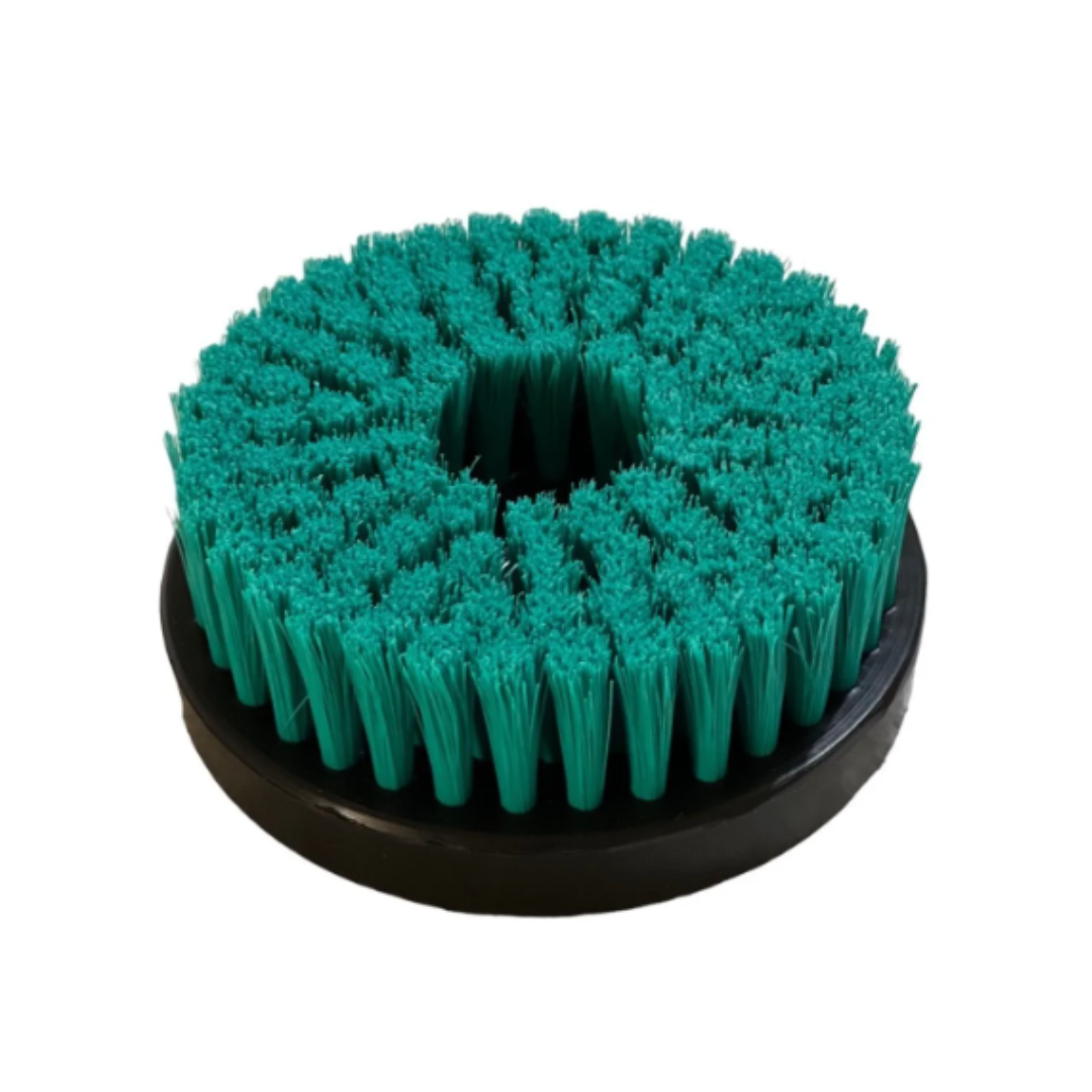 ESCOVA DRILL VERDE MACIA AUTO CRAZY