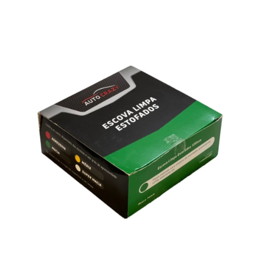 ESCOVA DRILL VERDE MACIA AUTO CRAZY - Imagem 3