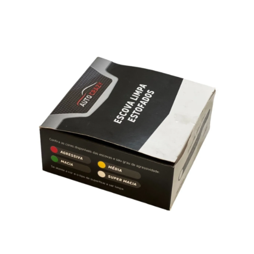 ESCOVA DRILL BRANCA SUPER MACIA AUTO CRAZY - Imagem 3