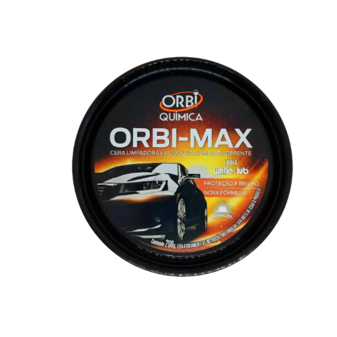 Cera de Polimento Orbi-Max 200g