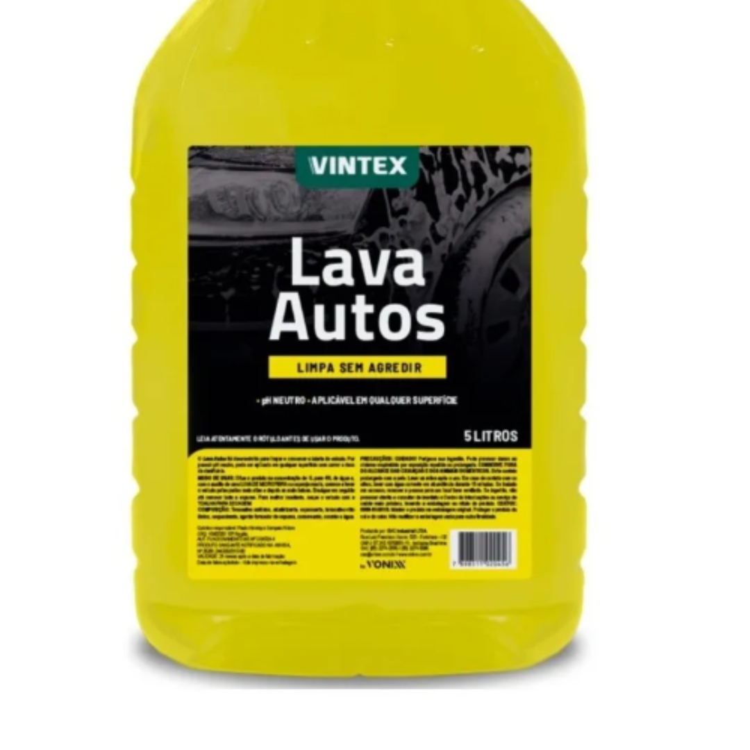 Shampoo Lava Autos Vintex 5L - Imagem 4