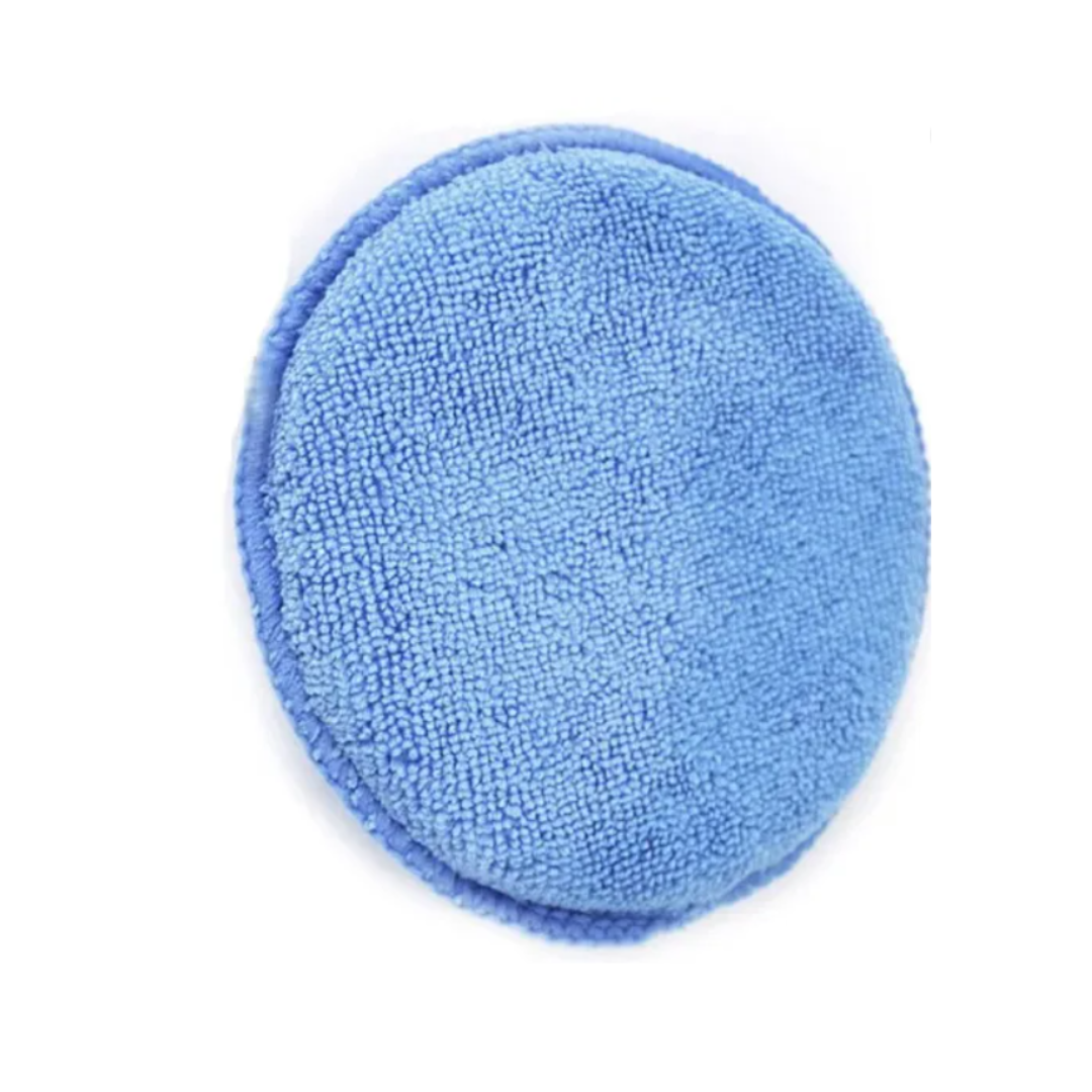 APLICADOR MICROFIBRA AZUL 13X13 CM COM BOLSO JS - Imagem 3