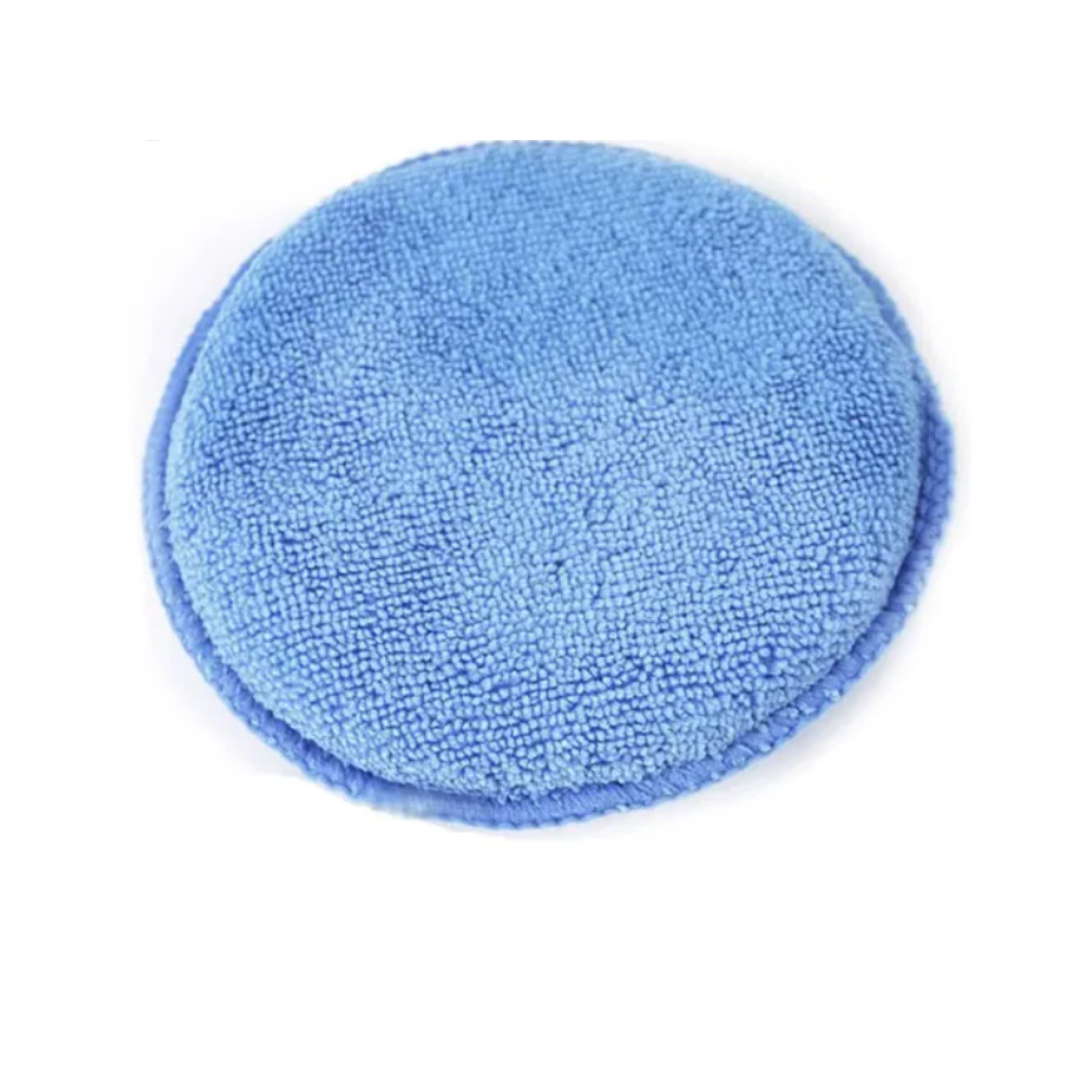 APLICADOR MICROFIBRA AZUL 13X13 CM COM BOLSO JS