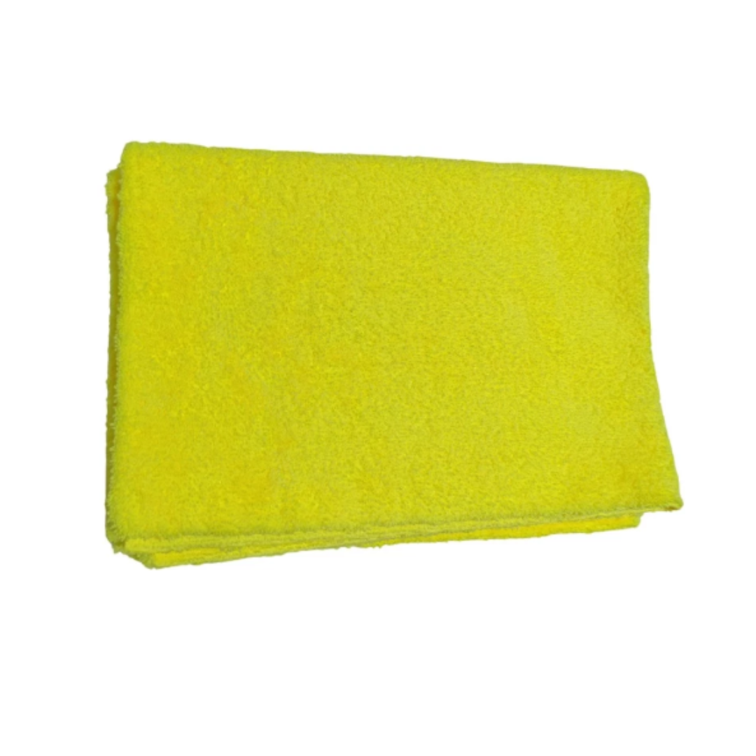 Toalha Microfibra 40x60 Amarela 350 GSM JS - Imagem 3