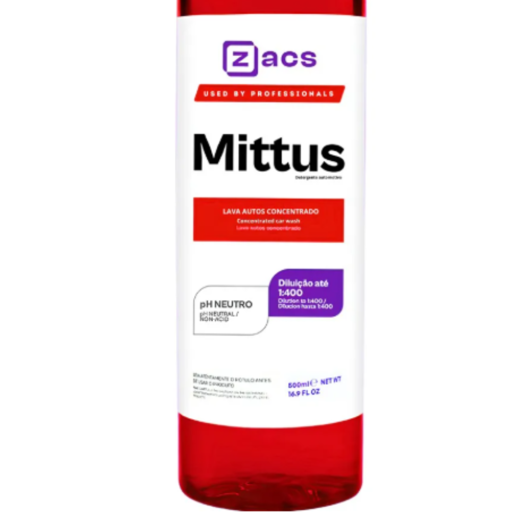 SHAMPOO MITTUS 500ML - ZACS - Imagem 4
