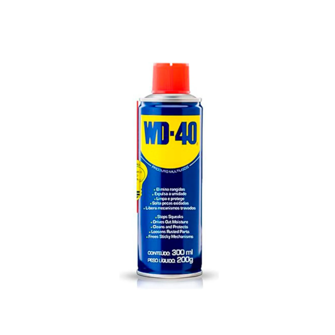 WD-40 Multiuso Spray 300ml – Lubrifica, Dispersa Umidade e Protege