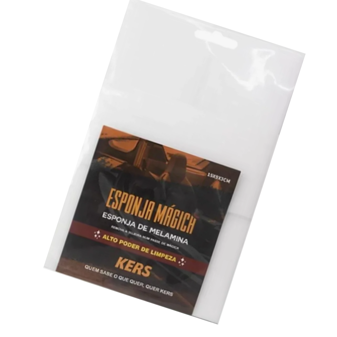 ESPONJA MAGICA DE MELAMINA 15X9X3CM 2PCS KERS - Imagem 2
