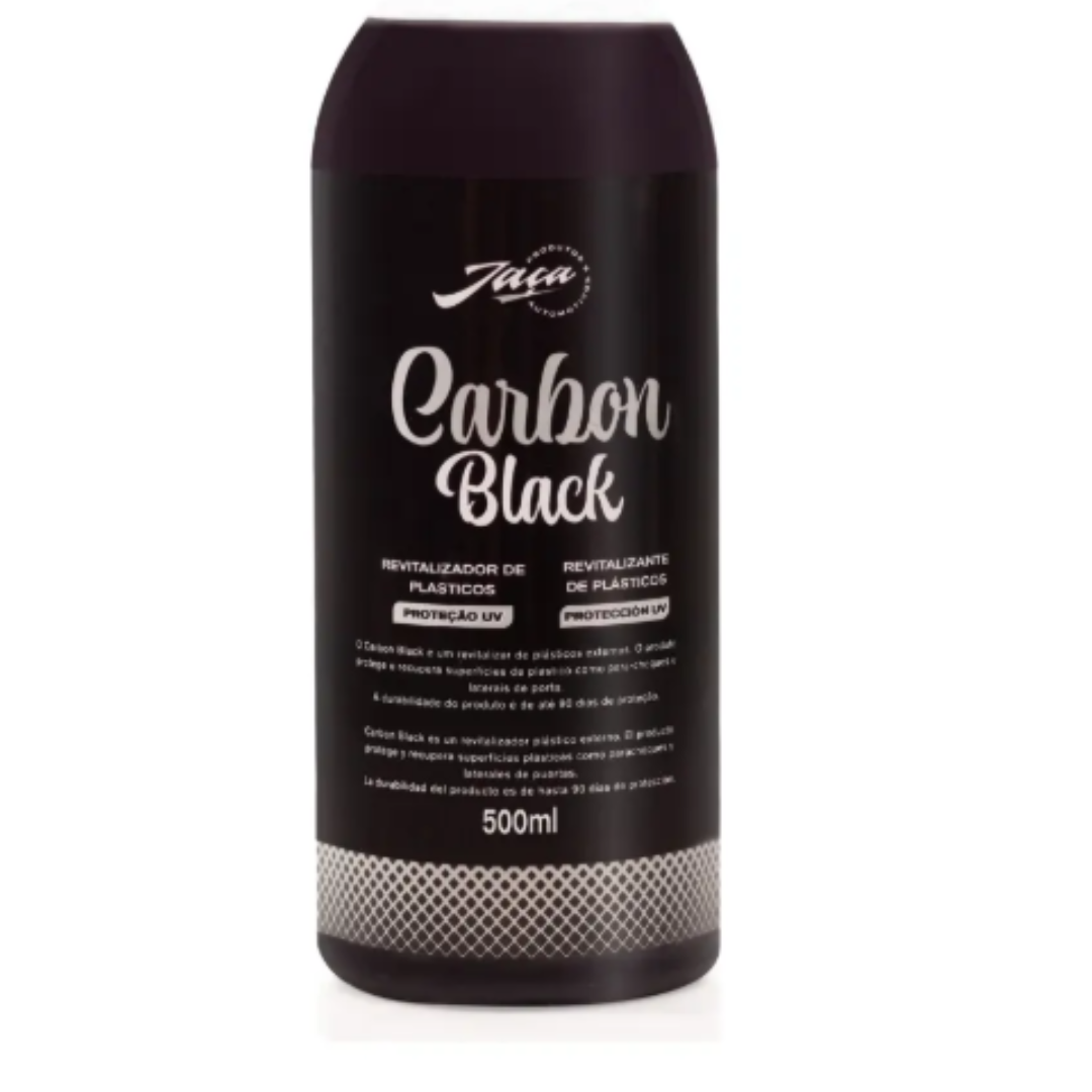 Revitalizador de Plásticos Externos Carbon Black Jaça 500ml - Imagem 3