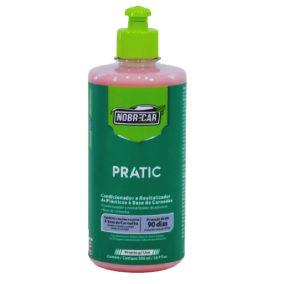 Revitalizador de Plásticos Pratic Nobrecar 500ml