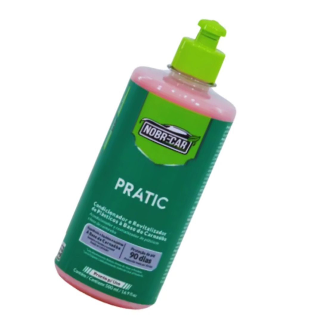 Revitalizador de Plásticos Pratic Nobrecar 500ml - Imagem 2
