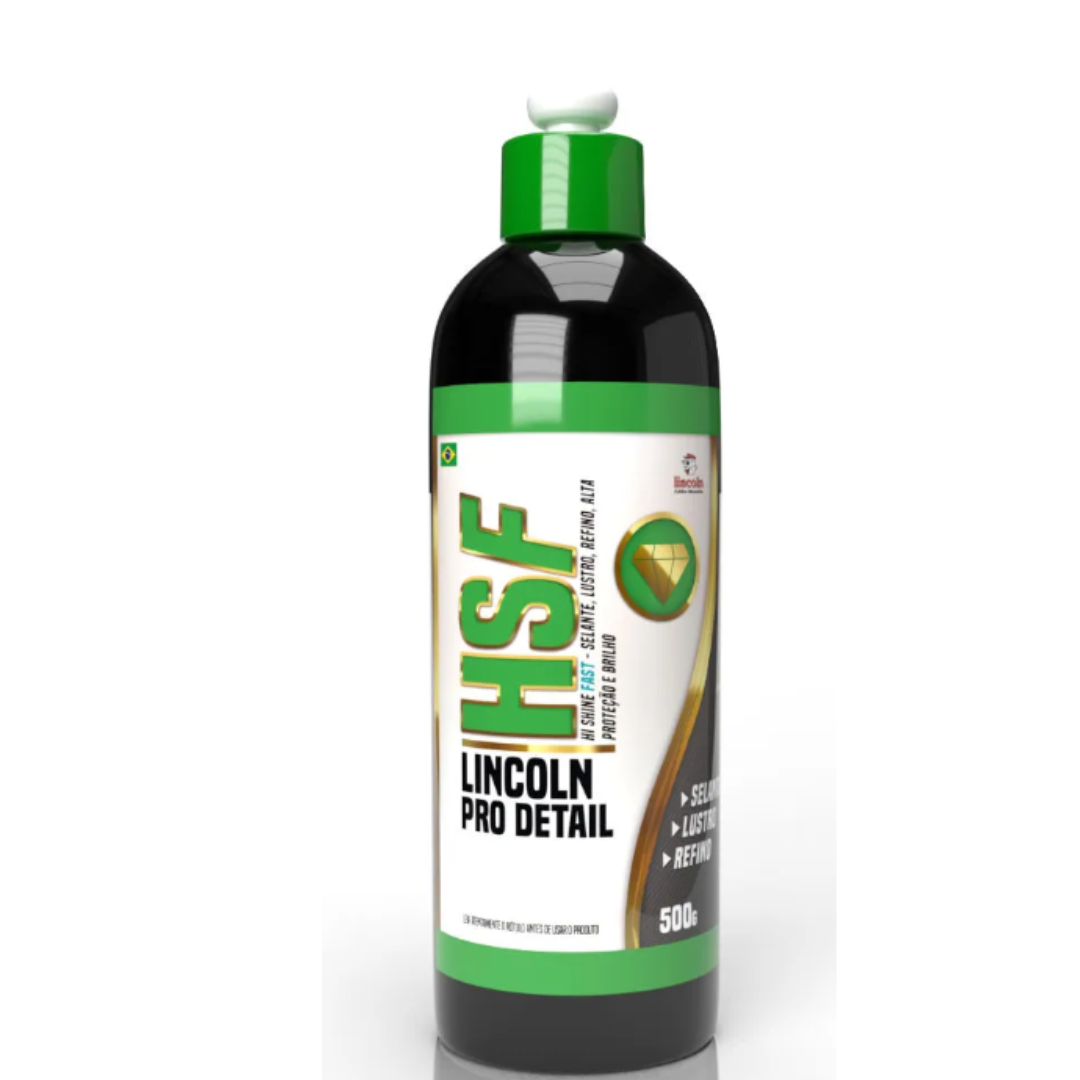 Composto Polidor HSF Hi Shine Fast 500g Lincoln Refino, Lustro e Proteção