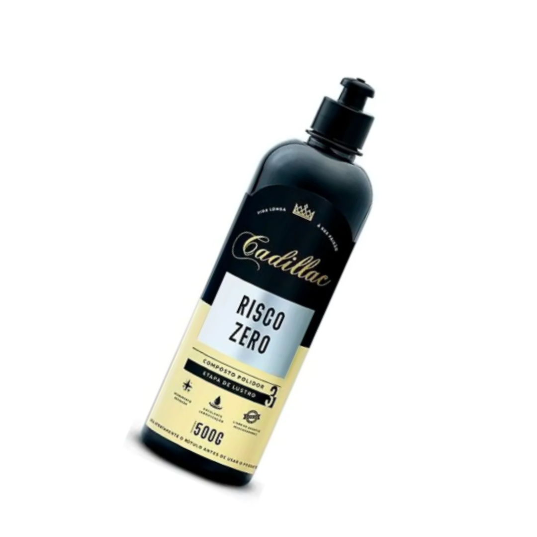 Composto Polidor Risco Zero Lustro 500g Cadillac - Imagem 5