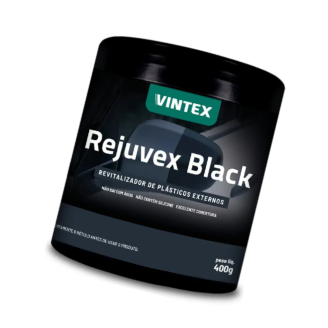 Rejuvex Black 400g Vonixx Revitalizador de Plásticos Externos Automotivos - Imagem 3
