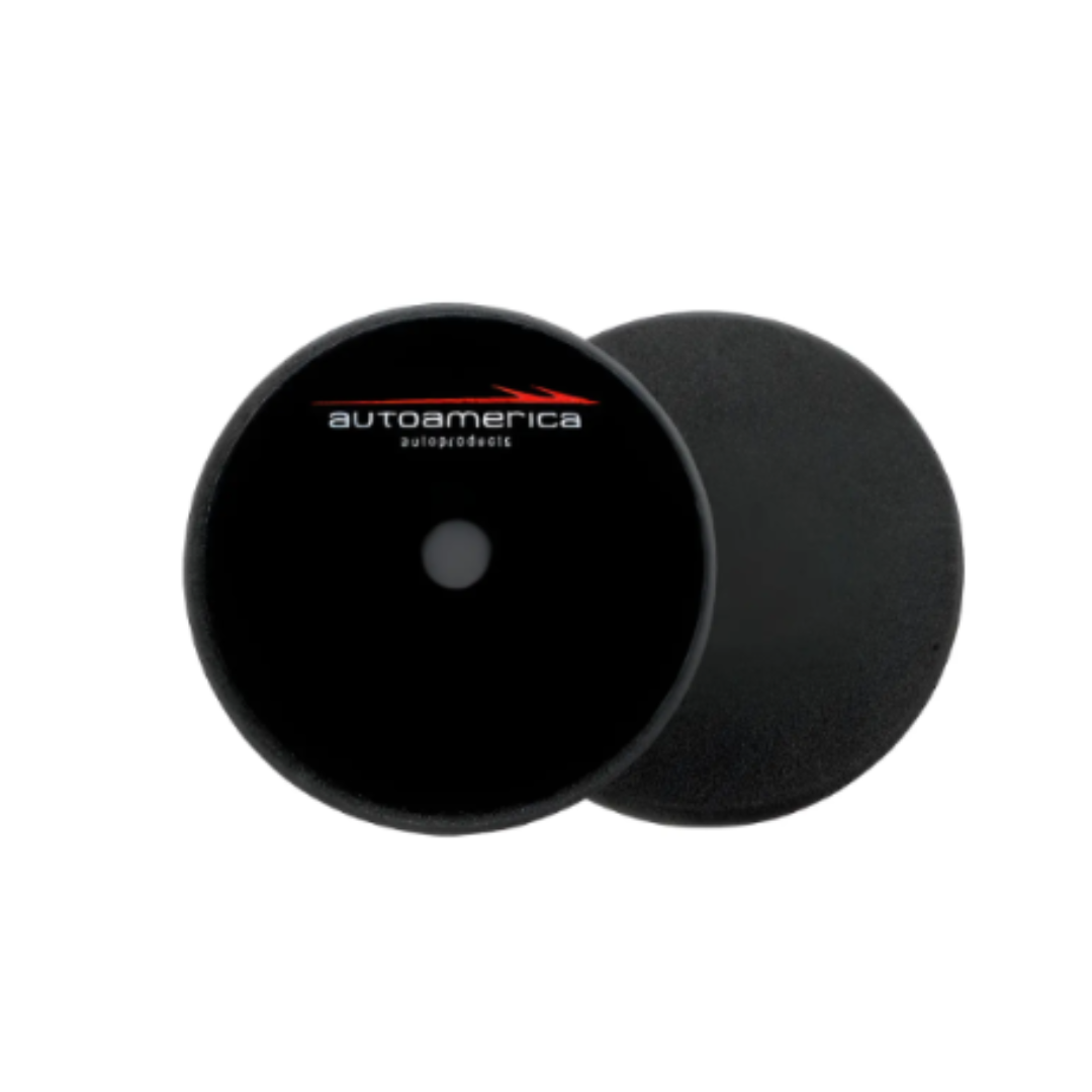 Boina de Espuma Low Cost Lustro Preta 6,5" 180mm Autoamerica - Imagem 2
