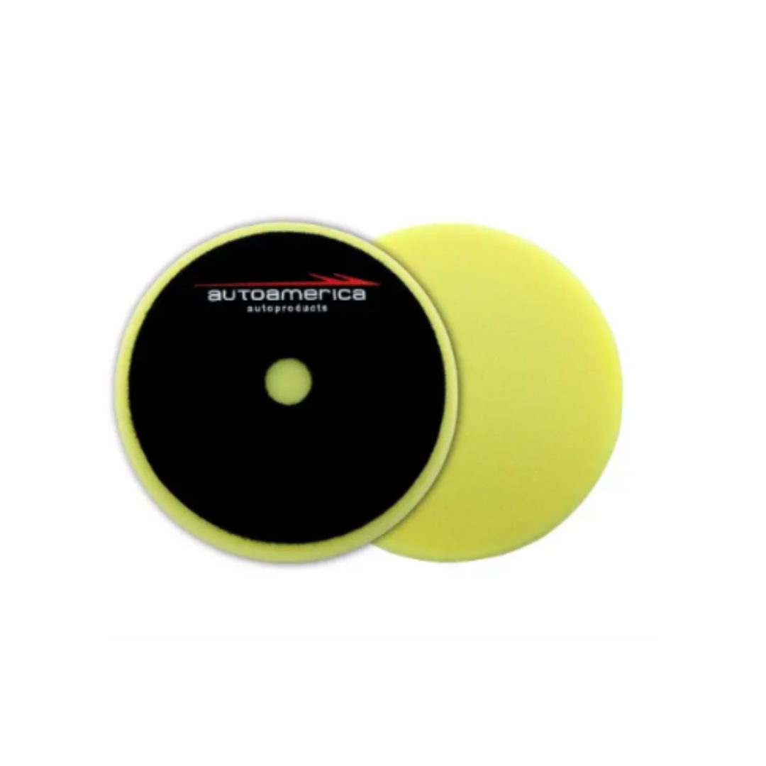 Boina de Espuma Low Cost Refino Amarela 6,5" 180mm Autoamerica