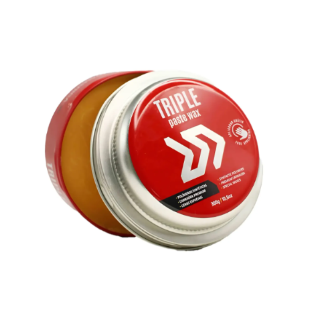 Cera Triple Wax Paste 100g Autoamerica com Carnaúba e Polímeros Sintéticos - Imagem 3