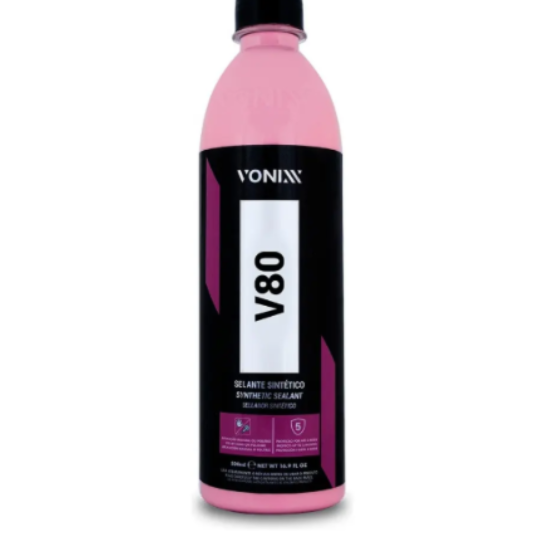 Selante Sintético V80 500ml Vonixx Proteção e Brilho para Pintura Automotiva - Imagem 4