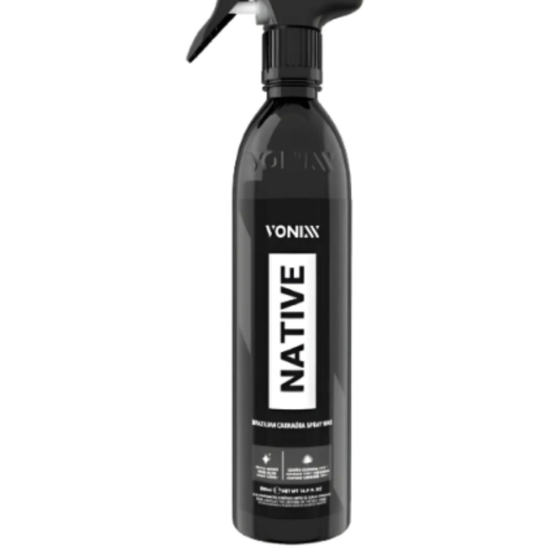 Cera Native Spray Wax 500ml Vonixx Carnaúba Tipo 1 com Brilho e Proteção - Imagem 4