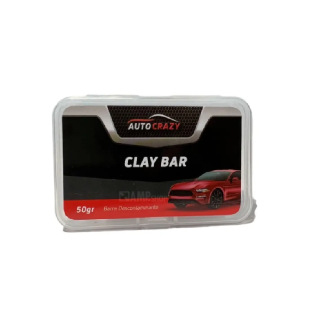 Clay Bar 50g Auto Crazy Barra - Imagem 2