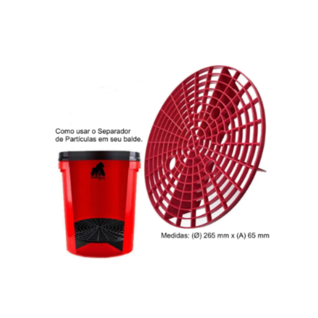 Separador de Partículas para Balde 20L Auto Crazy Grit Guard - Imagem 2