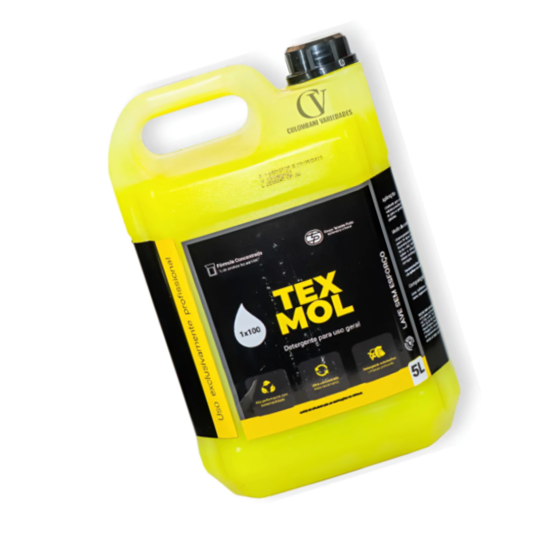 Shampoo Texmol 5L Teixeira Pinto Detergente Automotivo Concentrado - Imagem 3