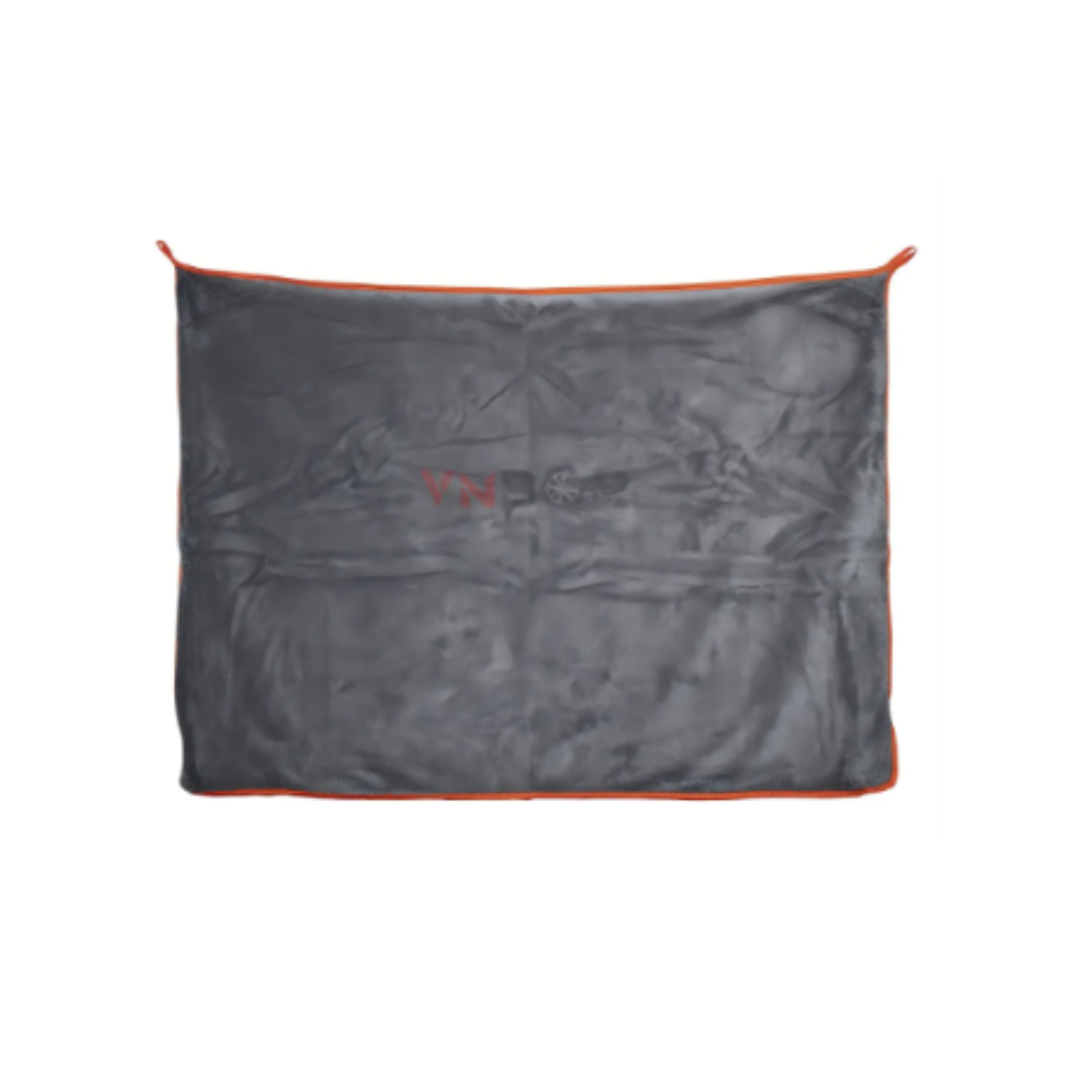 Toalha de Secagem Twist Cinza 90x60cm 600GSM Kers Microfibra