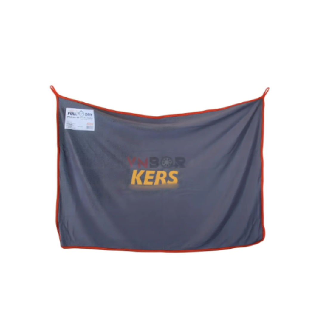 Toalha de Secagem Twist Cinza 90x60cm 600GSM Kers Microfibra - Imagem 3