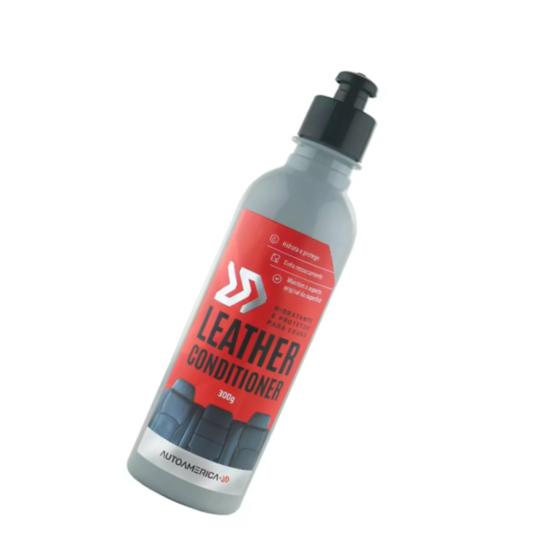 Hidratante de Couro Leather Conditioner 300ml Autoamerica Finisher - Imagem 3