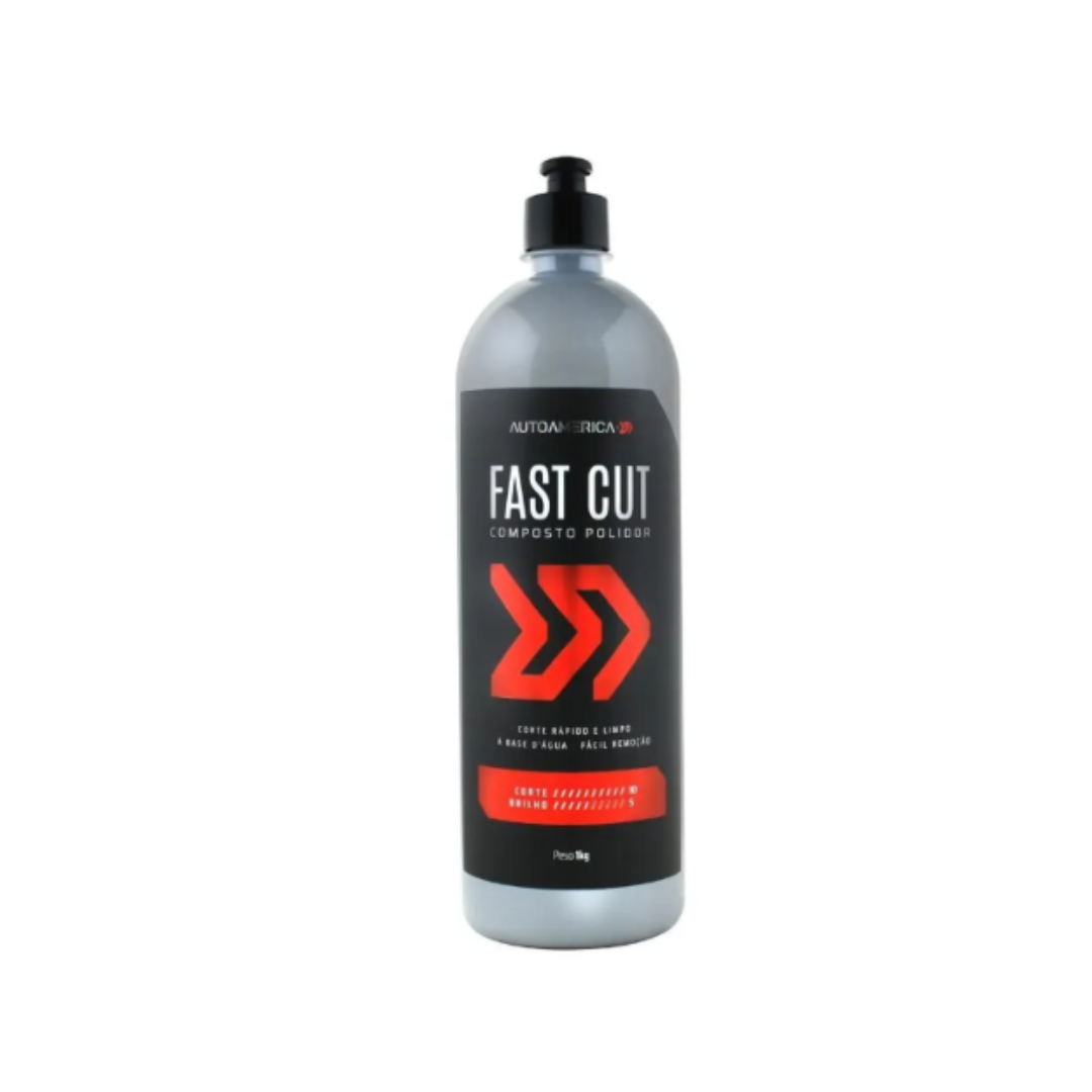 Composto Polidor Fast Cut 1L Autoamerica - Imagem 2