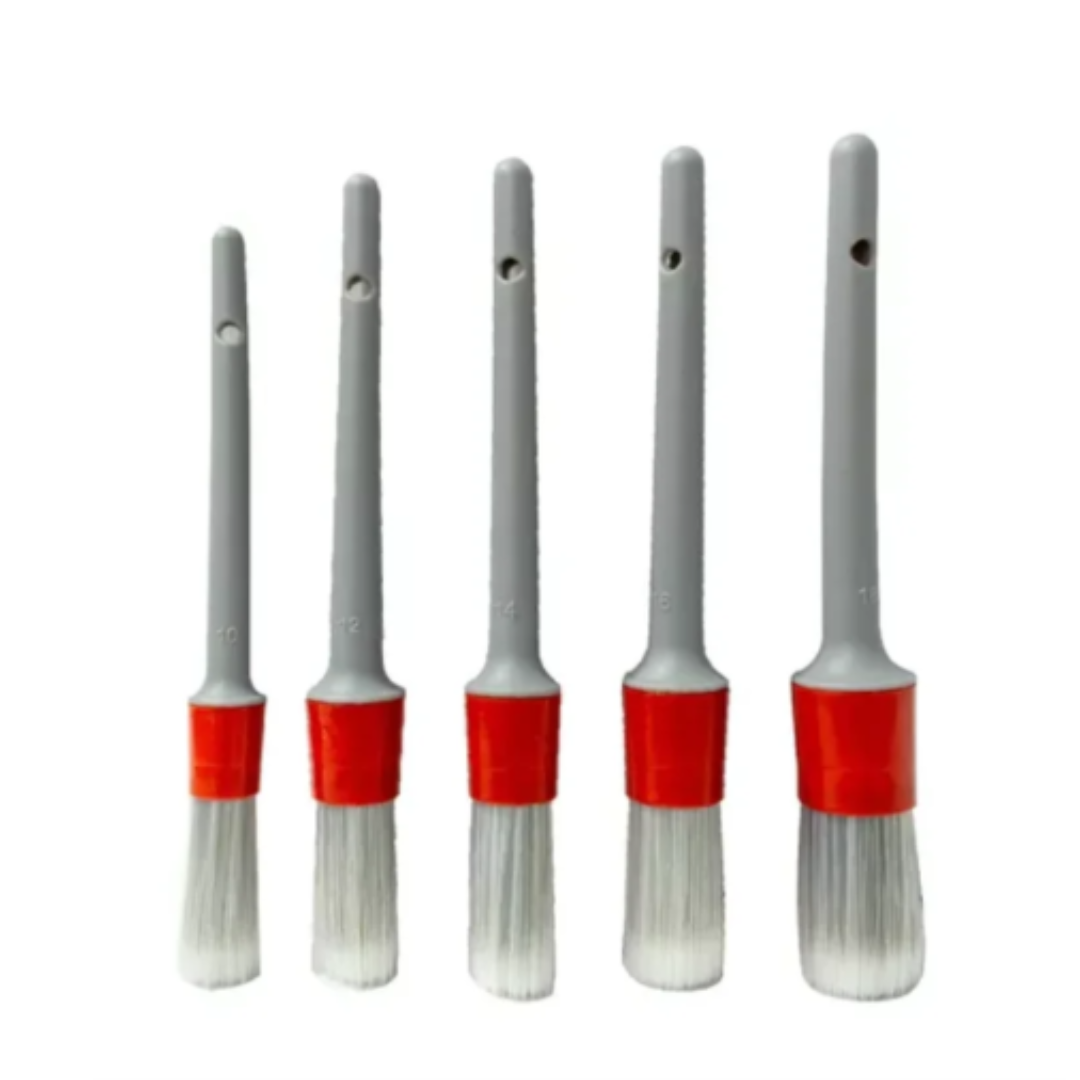 Kit 5 Pincéis de Detalhamento Externo Macio Rotta 100655 - Imagem 2