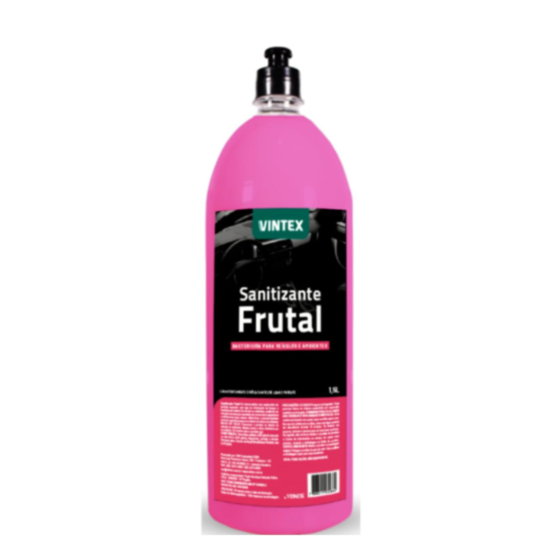 Sanitizante Frutal 1,5L Vintex Higienizador Automotivo Bactericida - Imagem 2