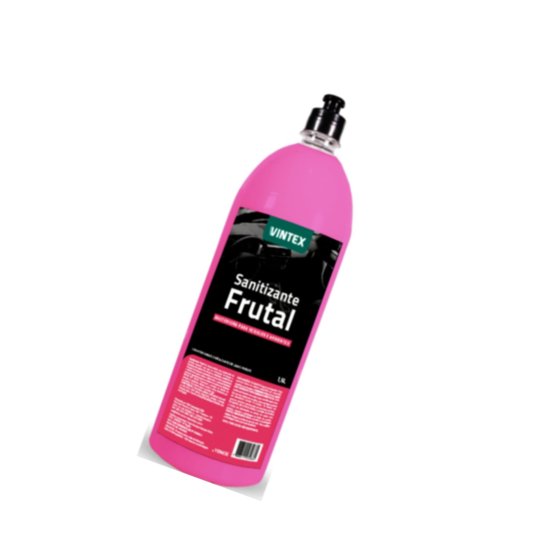 Sanitizante Frutal 1,5L Vintex Higienizador Automotivo Bactericida - Imagem 3