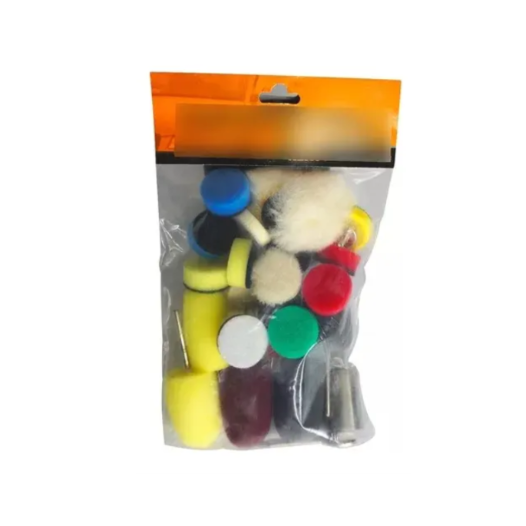 Kit de Boinas Nano Polimento PS Perfect System Kers Cabo Flexível Completo - Imagem 2