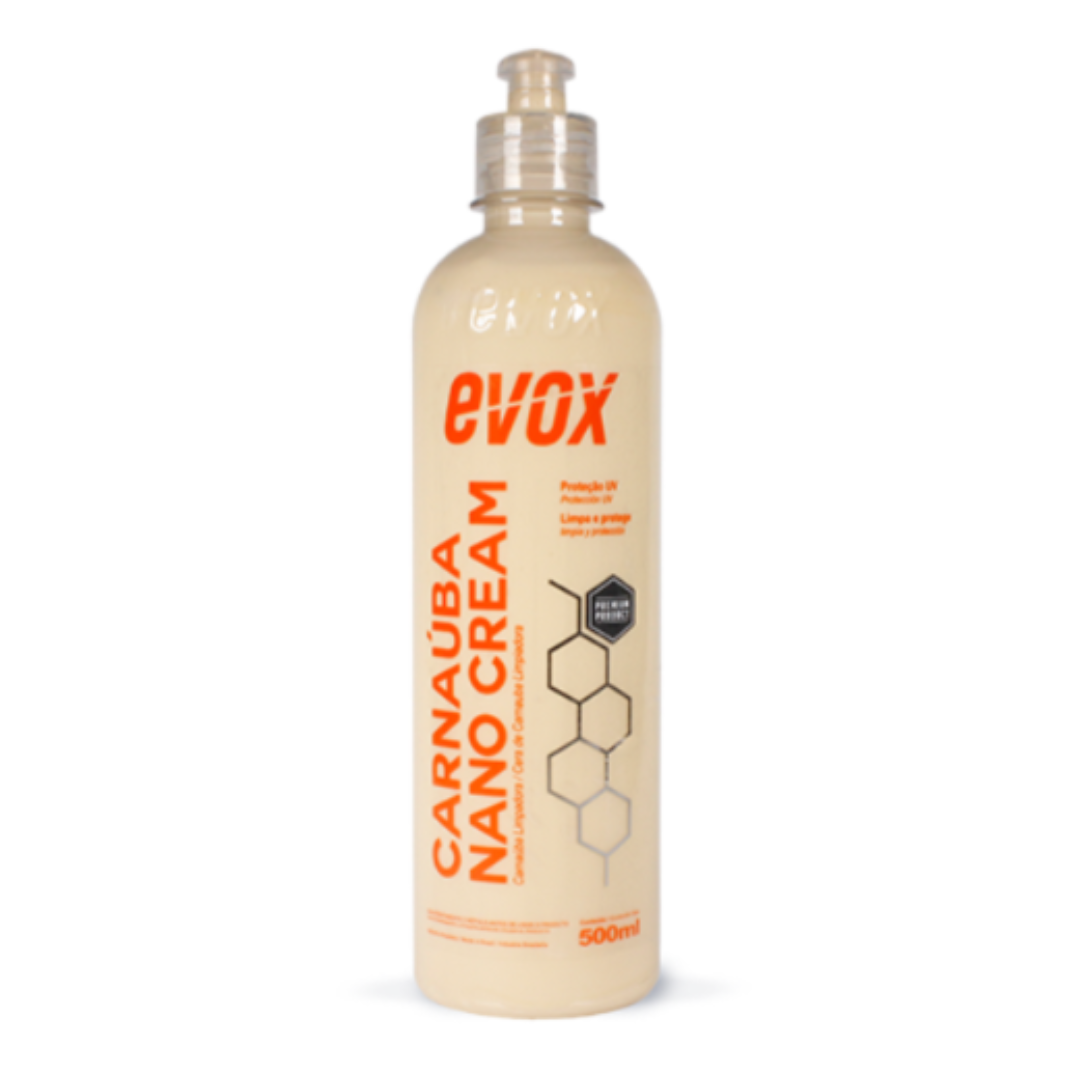 Cera Carnaúba Nano Cream 500ml Evox