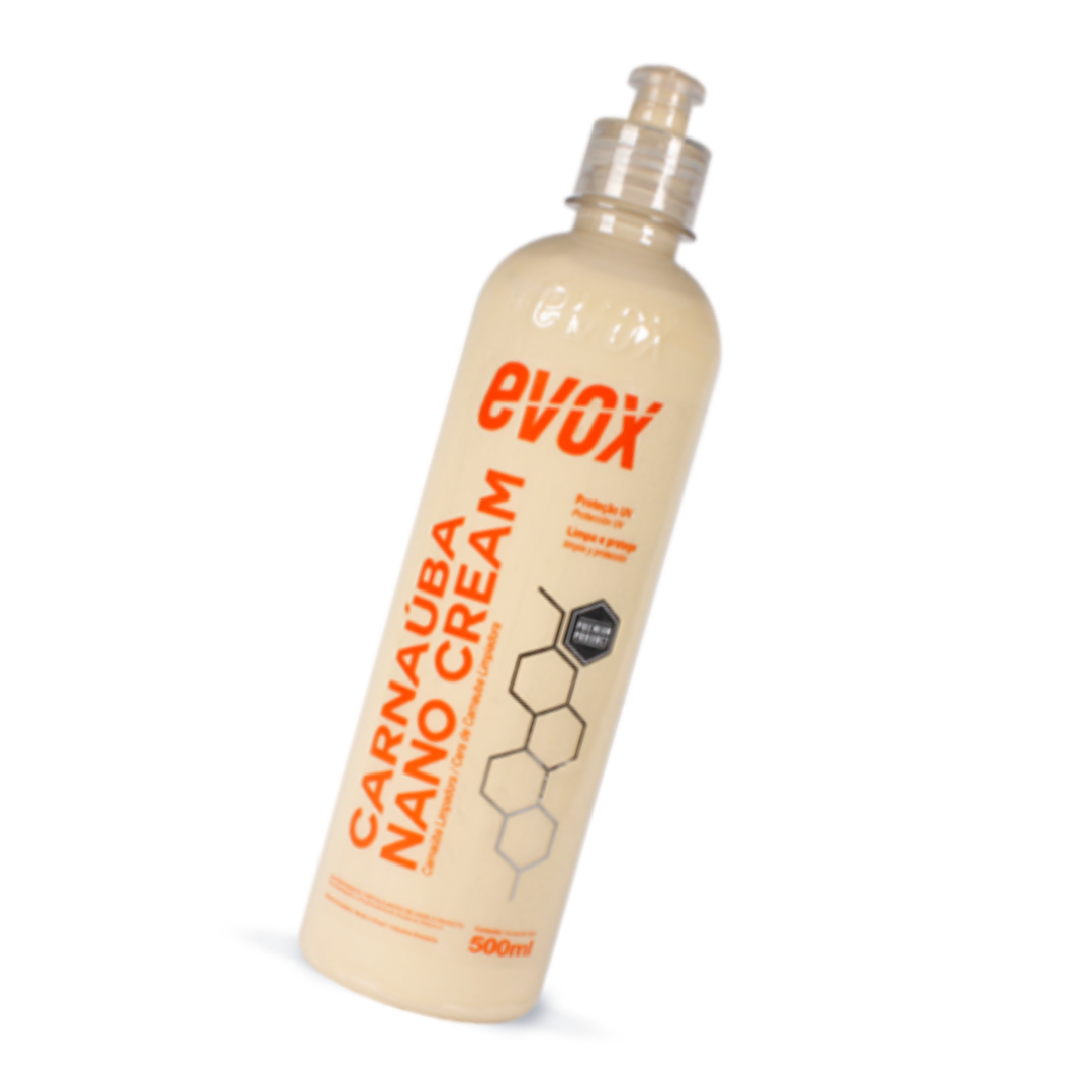 Cera Carnaúba Nano Cream 500ml Evox - Imagem 3