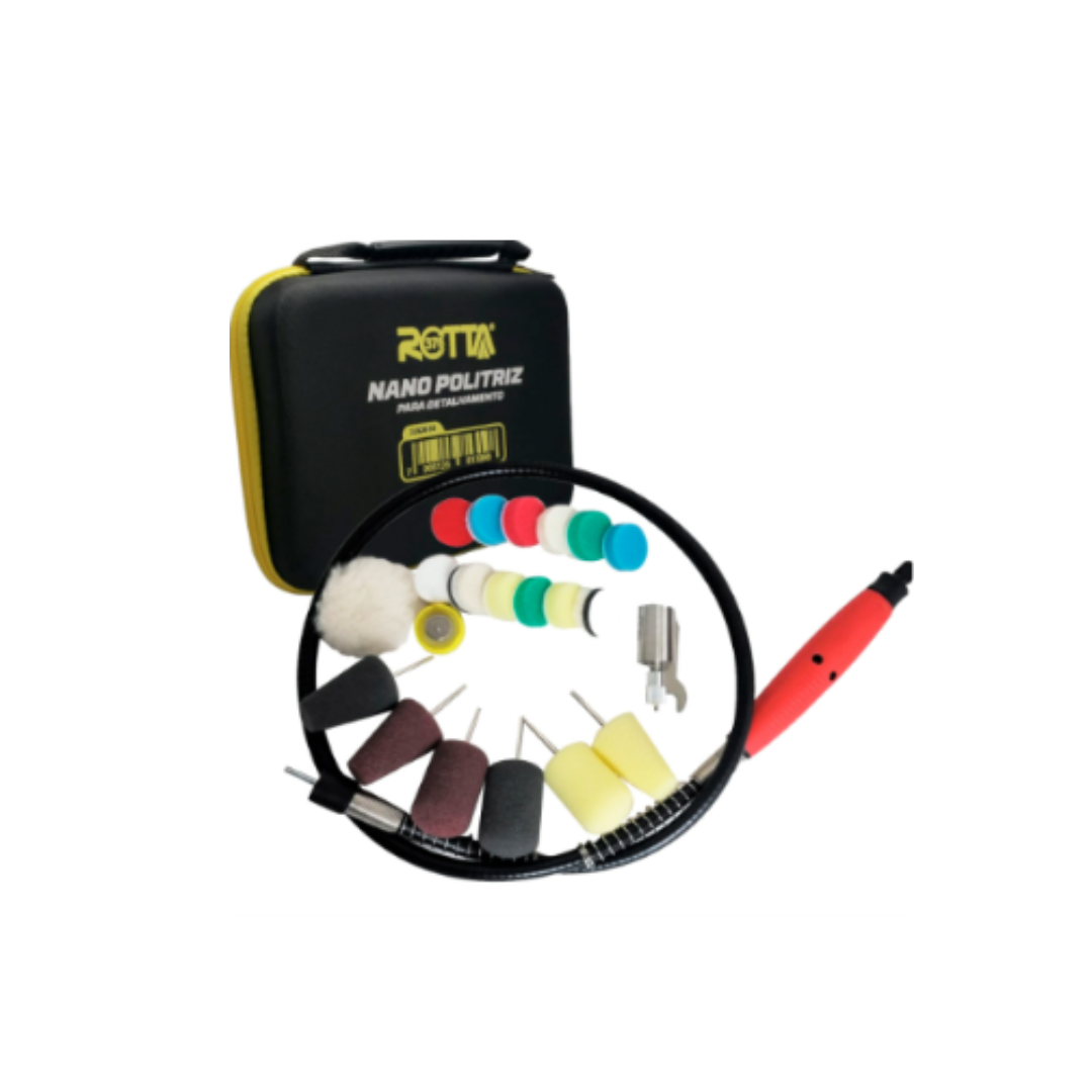 Mini Politriz Rotativa para Detalhamento Rotta 376 - Imagem 2